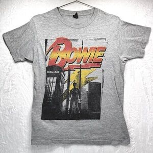 David Bowie Archive Band Tee 2016 Live Nation Grunge Rock Indie Sleaze Small